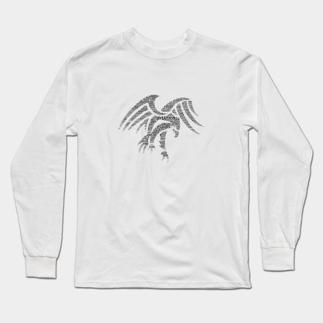 Soaring High Long Sleeve T-Shirt by Wykd_Life